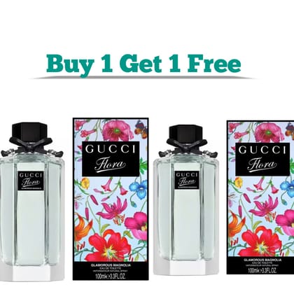 Gucci Flora Glamorous Magnolia Eau De Toilette 100ml – Buy 1 Get 1 Free Perfume