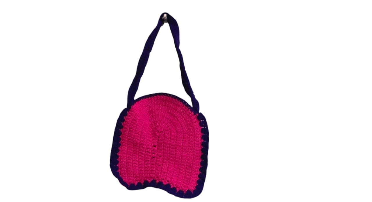  Handmade Crochet Bag, Shoulder Bag, Hobo Bag, Market Bag, Gift for Her, Eco-Friendly
