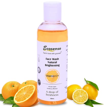 Ecosense Vitamin C Facewash with Lemon & Orange Extracts for All Skin Types (100ml)