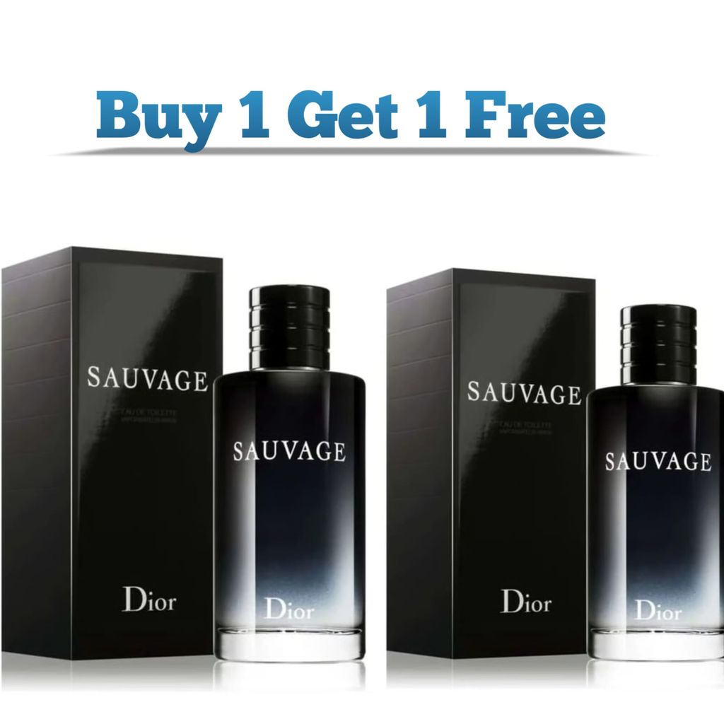 Dior Sauvage Eau de Toilette for Men 100ml - Buy 1 Get 1 Free