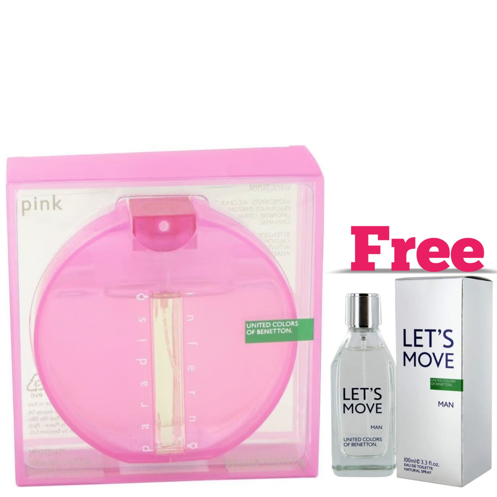 UCB Pink Inferno Eau de Toilette Spray 100ml for Women