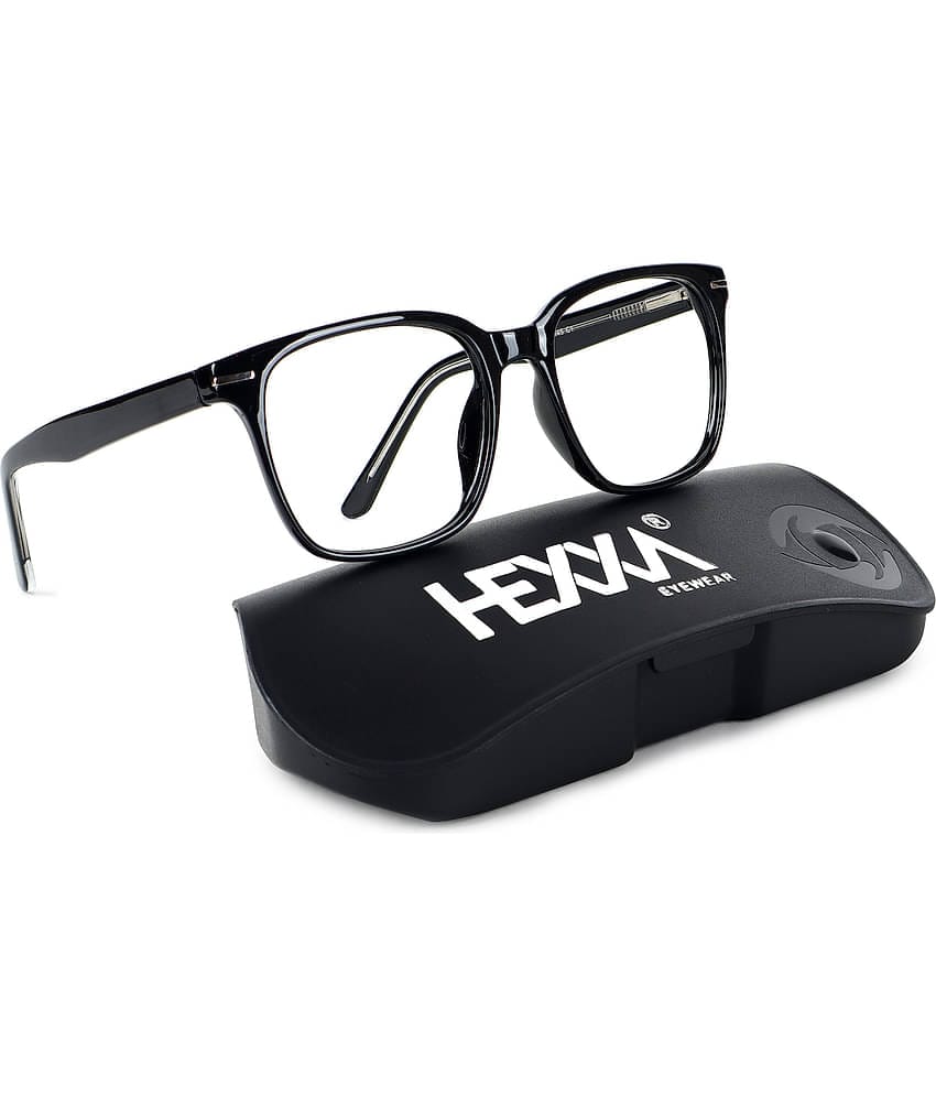 Hexxa Clear Full Rim Rectangular Computer Glasses ( Pack of 1 )