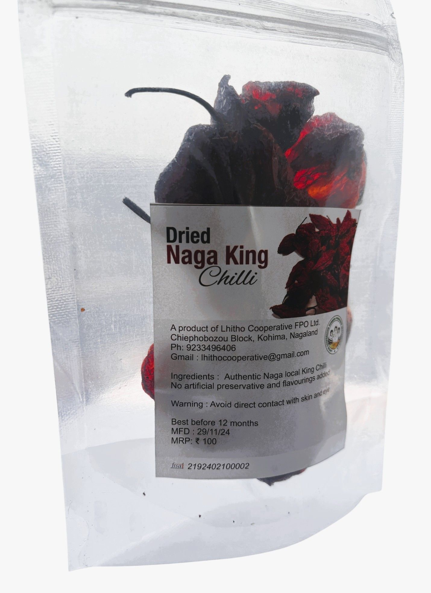 King Chilli (Bhut Jolokia)