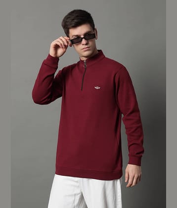 GET GOLF Fleece High Neck Men's Sweatshirt - Turquoise ( Pack of 1 )