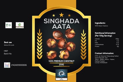Organic Water Chestnut Flour | Gluten-Free | 100% Natural | 250g