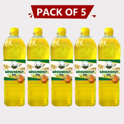 Groundnut OIl (Pack of 5)
