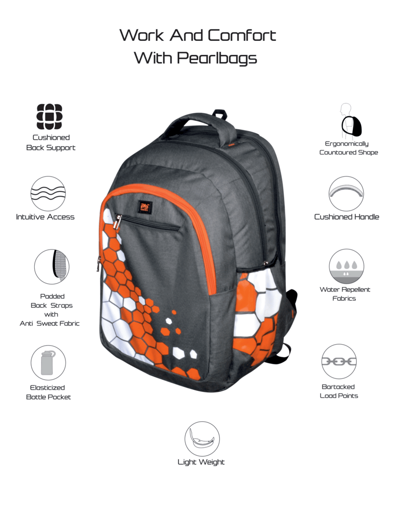 PB PearlBags Prohexa 29L Casual Backpack
