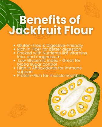 Green Jackfruit Flour | 250 grams |Helps Control Sugar | RAW JACKFRUIT POWDER | Gluten-Free, High Fiber, Vegan | 100% Natural | No Preservatives | Green Jack fruit Powder| Kathal Powder