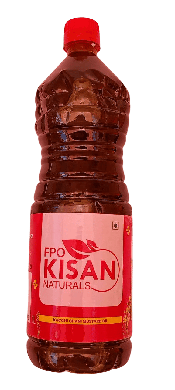 FPO Kisan Naturals  Cold Pressed Mustard Oil - 1L