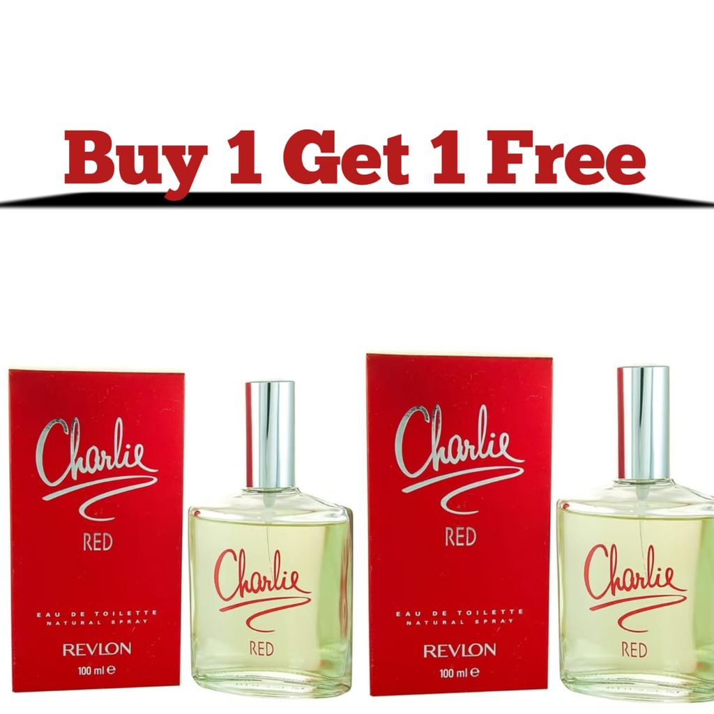 Charlie Red Eau de Toilette 100ml Perfume for Women - Buy 1 Get 1 Free