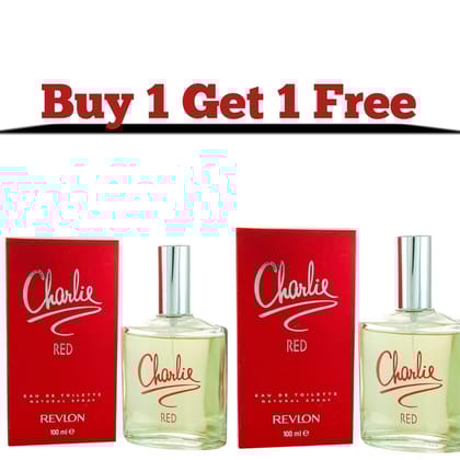 Charlie Red Eau de Toilette 100ml Perfume for Women - Buy 1 Get 1 Free