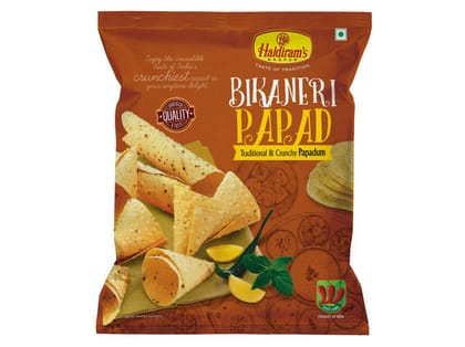 Haldiram's Bikaneri Papad - 400 gm