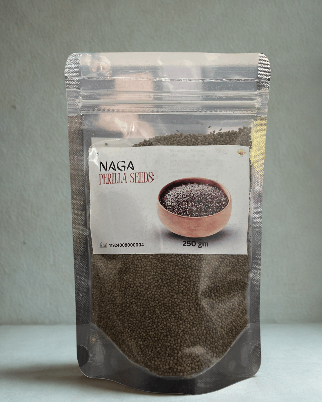 "Naga Perilla Seeds - 250gm -100% Natural and Organic"- FSSAI Approved -