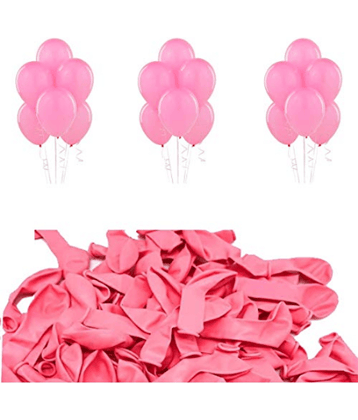 Jolly Party  Pastel Pink   Balloons Latex Party Balloons (Pack Of 100pc)