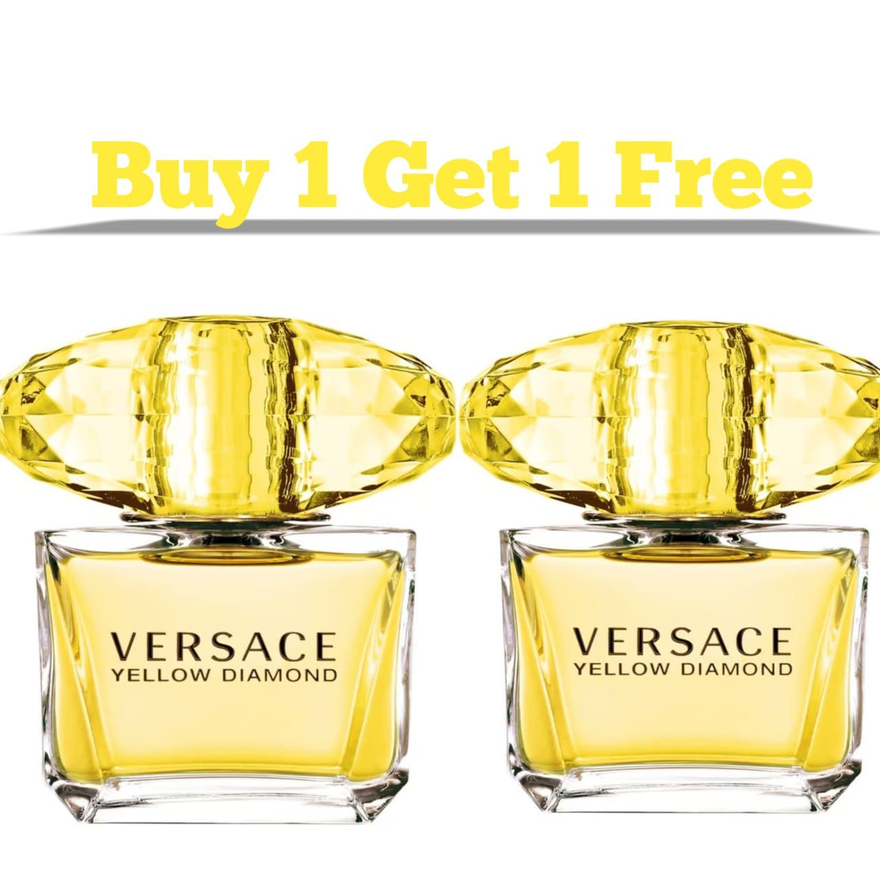 Versace Yellow Diamond Women's Perfume 90ml | Floral Citrus Fragrance | Buy 1 Get 1 Free Offer Perfume Scent