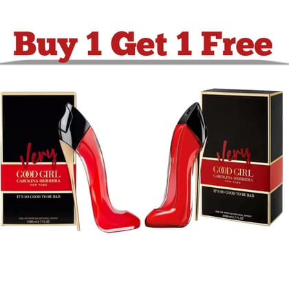 Carolina Herrera Very Good Girl Eau De Parfum for Women 80ml | Buy 1 Get 1 Free Perfume Offer