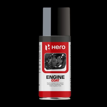 Hero Engine Coat for Bikes (100 ml) | Prevents Corrosion | Protects From Heat | Gives Clean & Glossy Look