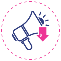 Lower Marketing Costs