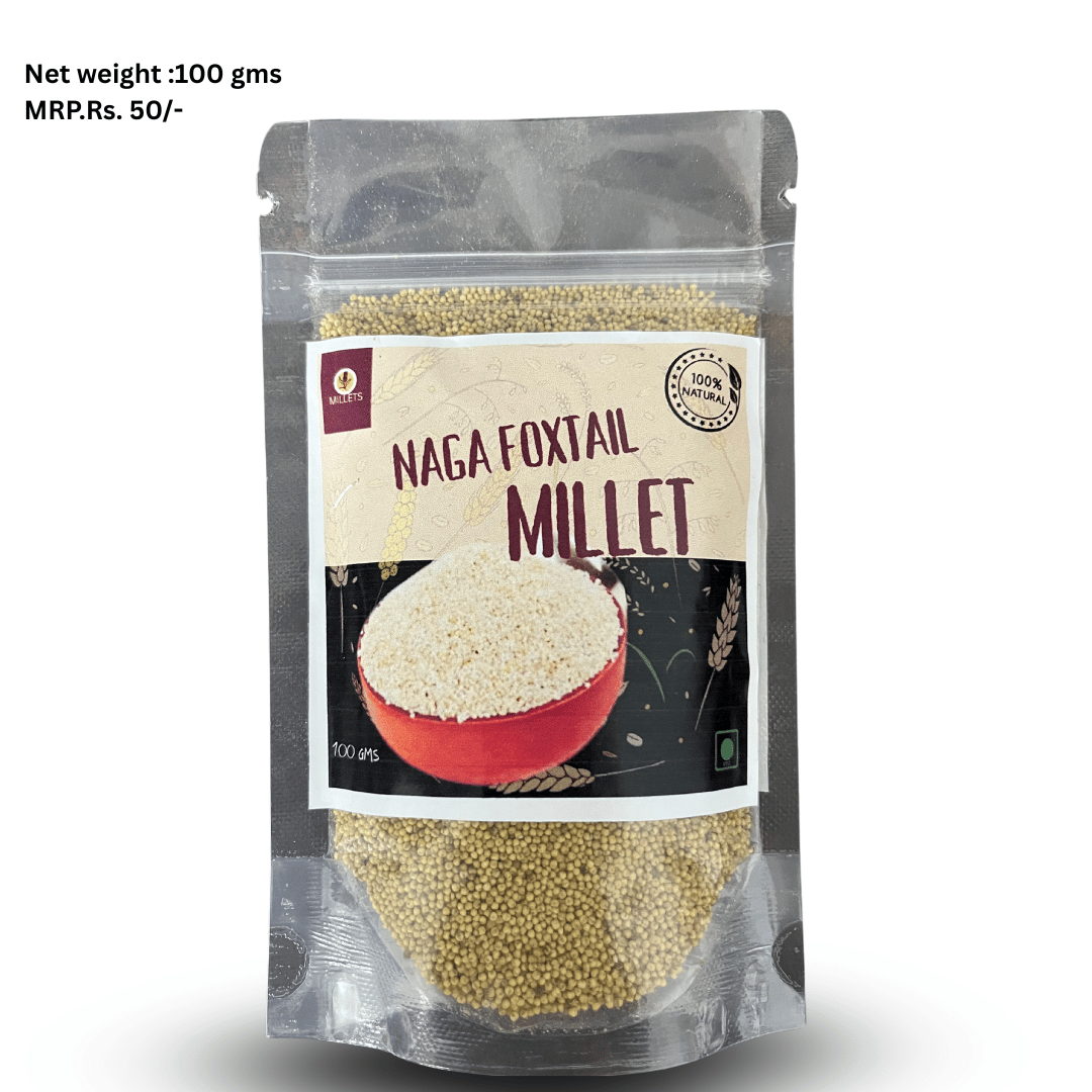 Buy Organic Naga Foxtail Millet Online at Best Price in India | Millets