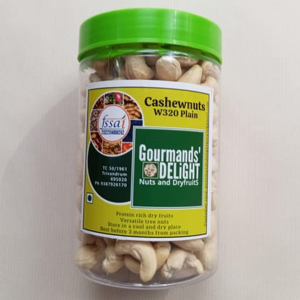 Gourmands' Delight - Plain Cashewnuts W320 500gms