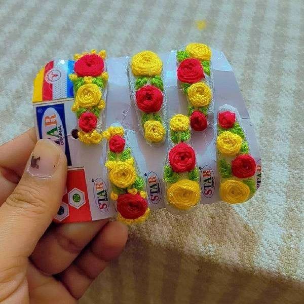 Premium Handmade Hair Pin All Colors Festive Occasion