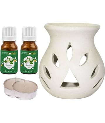 Peepalcomm Ceramic Aroma Oils & Diffusers Set - Pack of 5