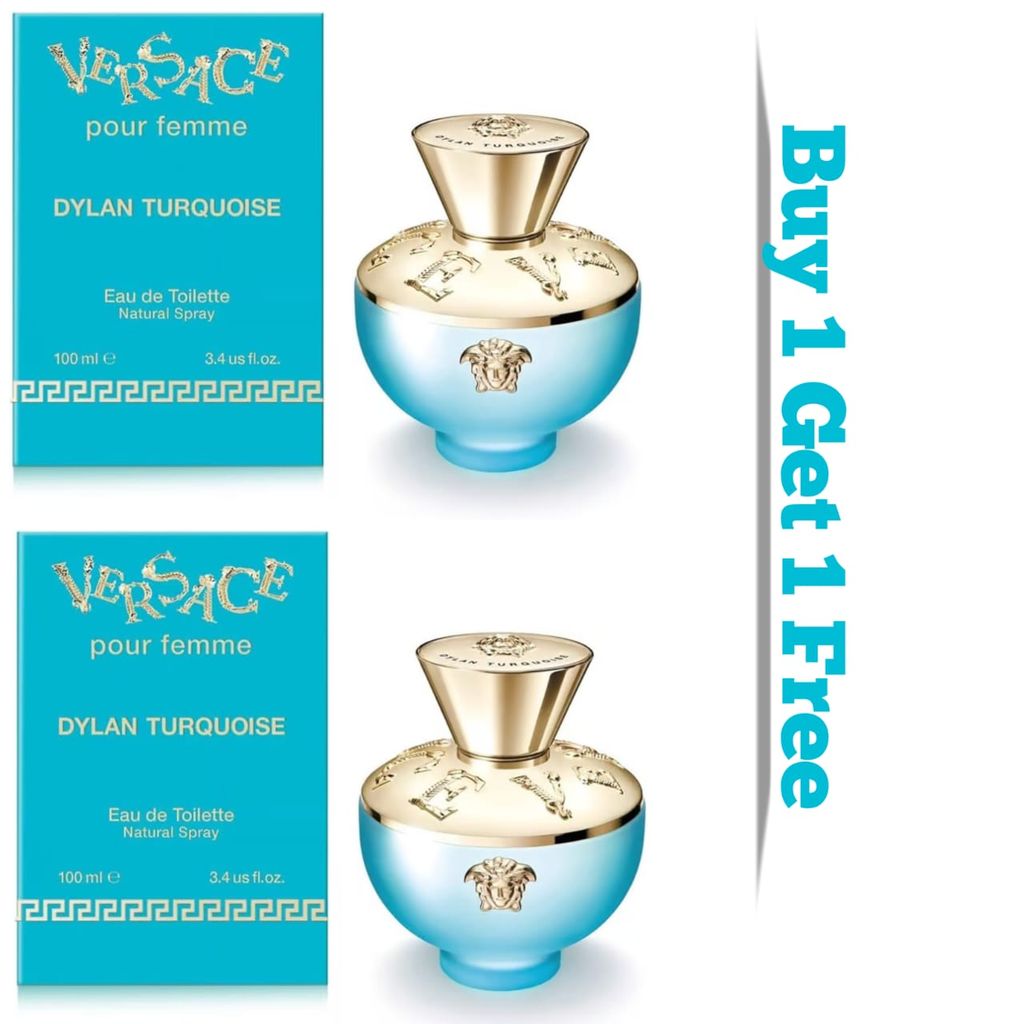 Versace Pour Femme Dylan Turquoise Eau De Toilette 100ml/3.4 fl oz - Buy 1 Get 1 Free