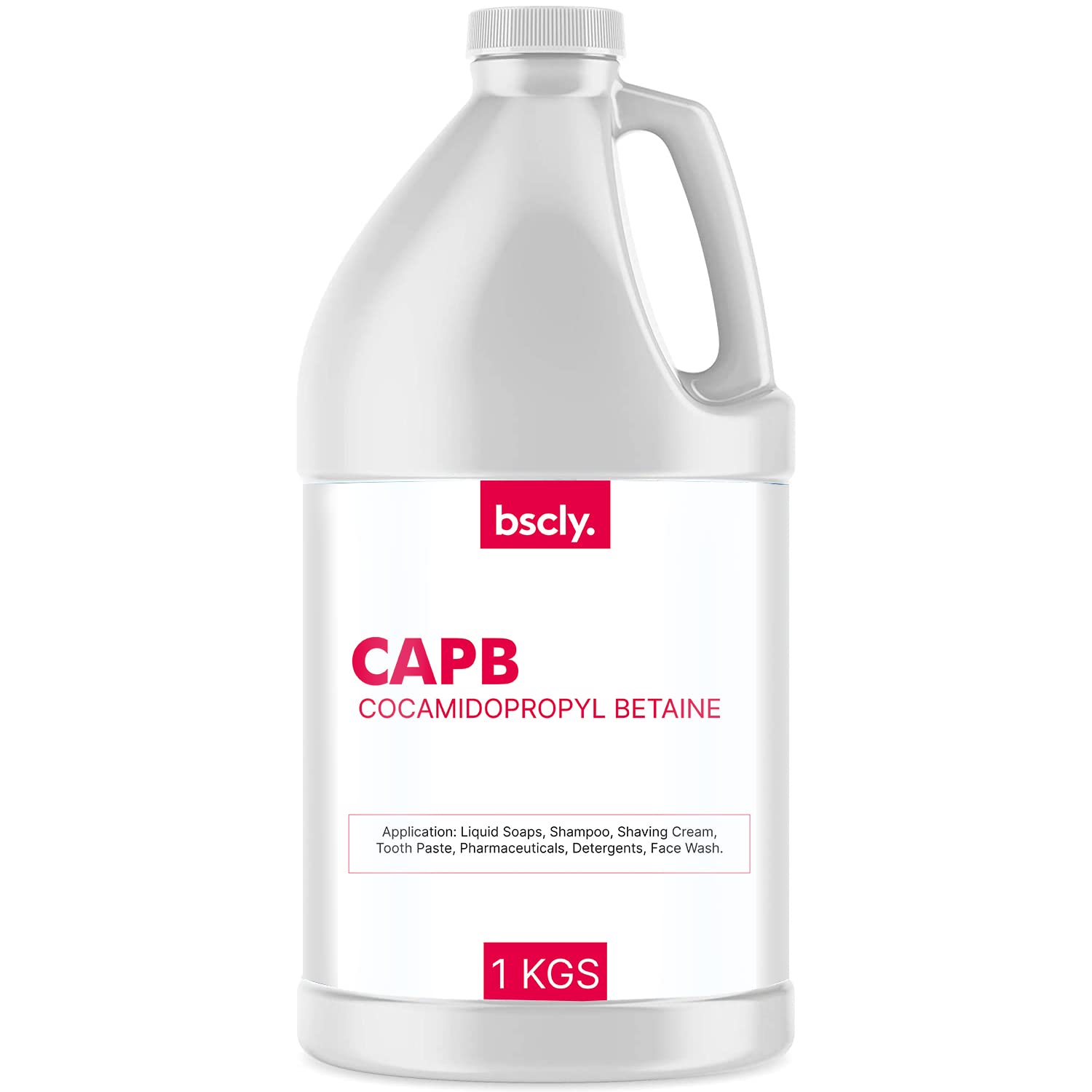 BSCLY CAPB Liquid Cocamidopropyl Betaine - For Hand Soap Making, Shampoo Making, DIY Cosmetic Making, Water Soluble, 1 Kg