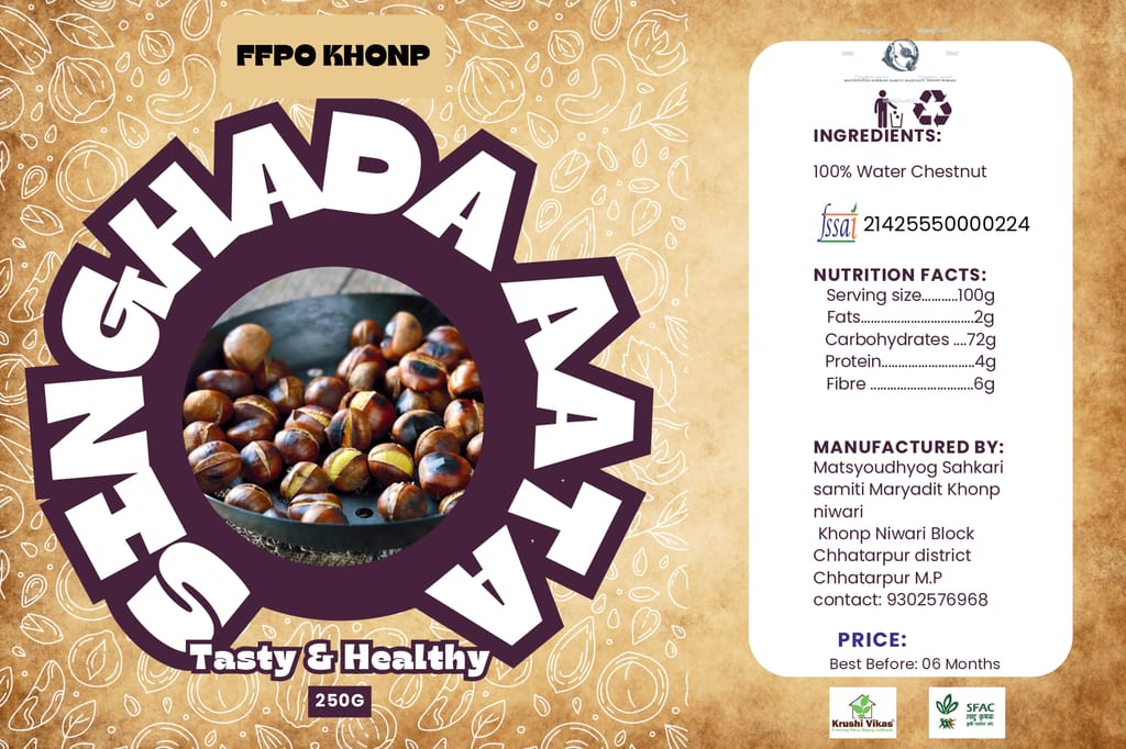 Best Quality 100% Natural and Organic Water Chestnut (Singhada)