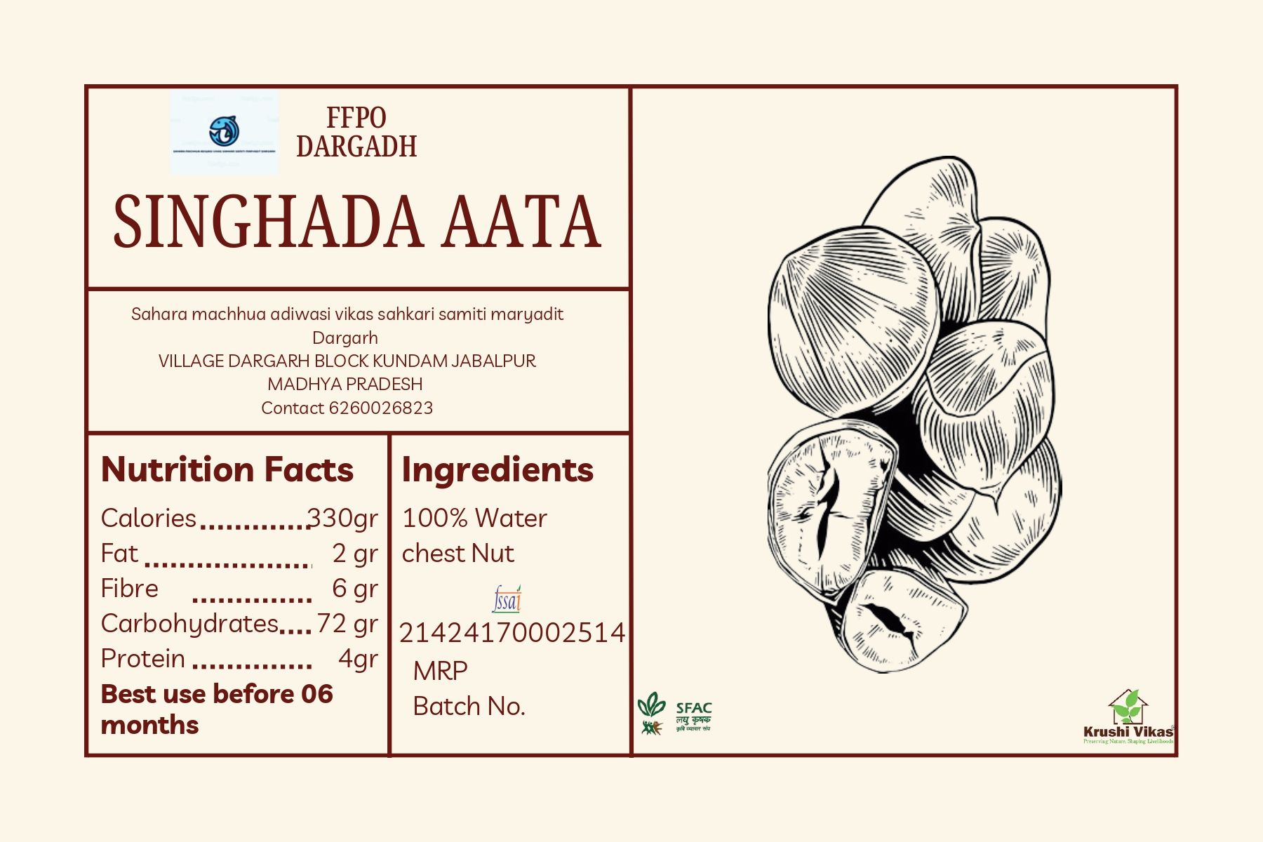 Buy Singhada Atta