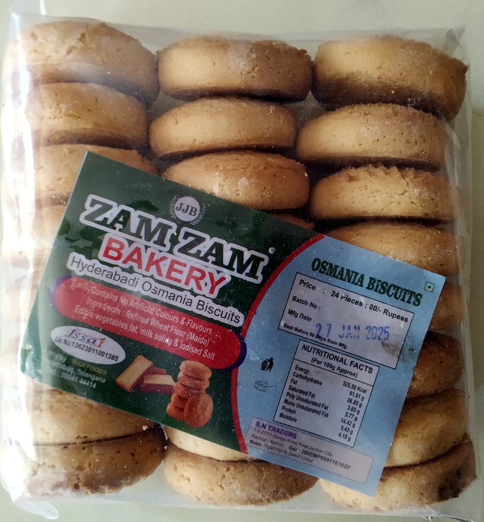 Osmania Biscuits Classic - Zam Zam