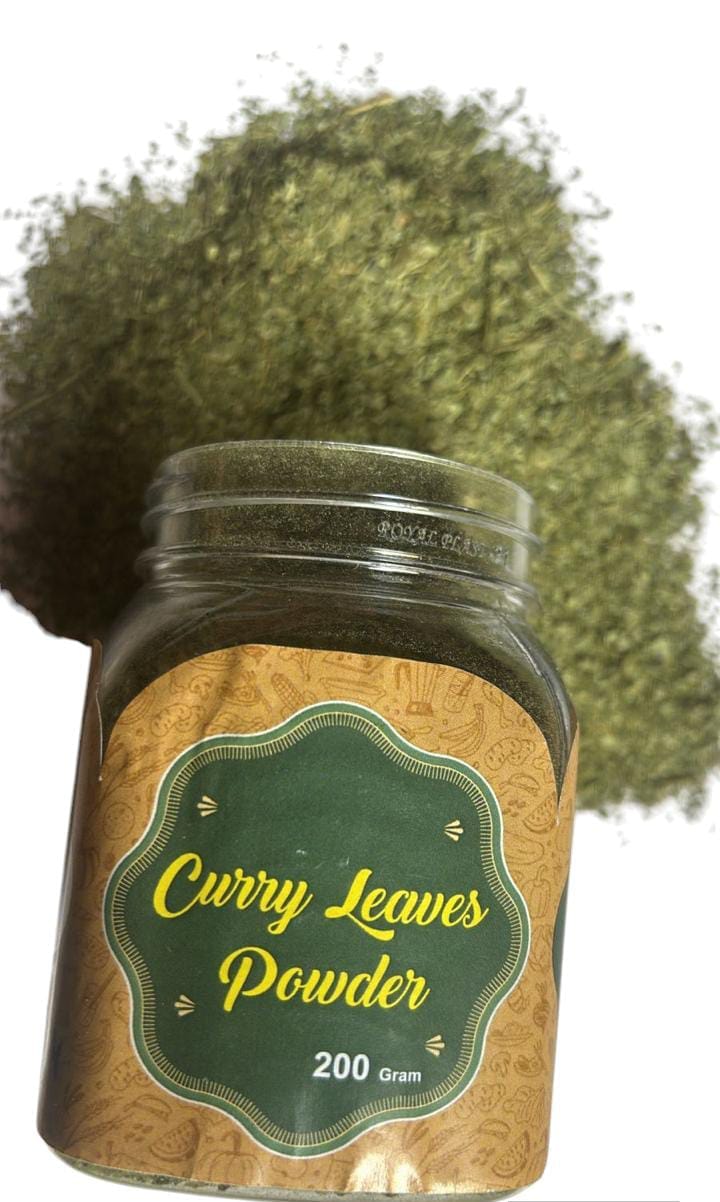 Curry Leaves Powder 200g - 100% Natural & Pure - No Additives