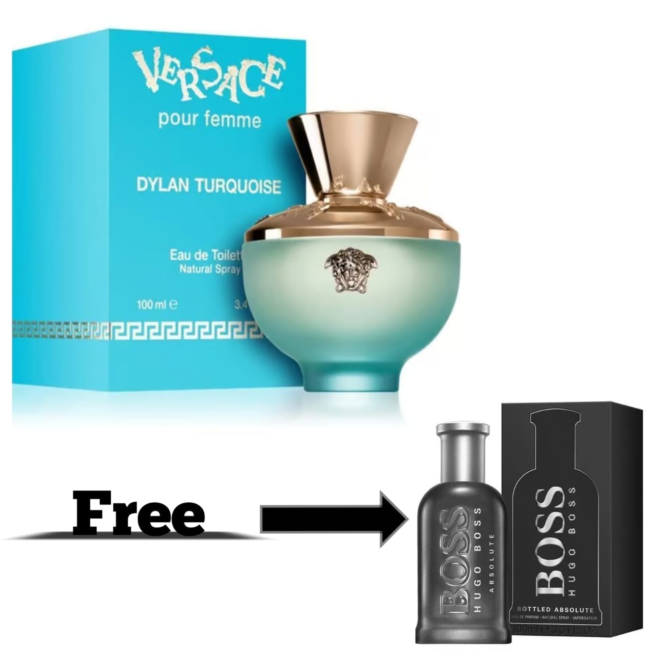 Versace Dylan Turquoise Perfume for Women – 100ml Eau De Toilette Spray