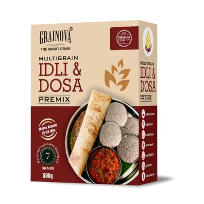 GRAINOVA Idli Dosa Premix | Idli Dosa Batter | Idli Dosa Mix | Multigrain Idli Dosa