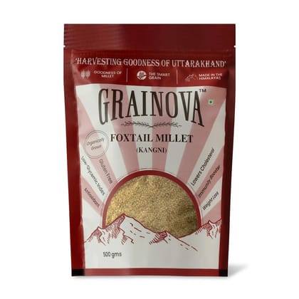 GRAINOVA Foxtail Millet | Millet Grains | Foxtail Millet Grains 500gm | Kangni