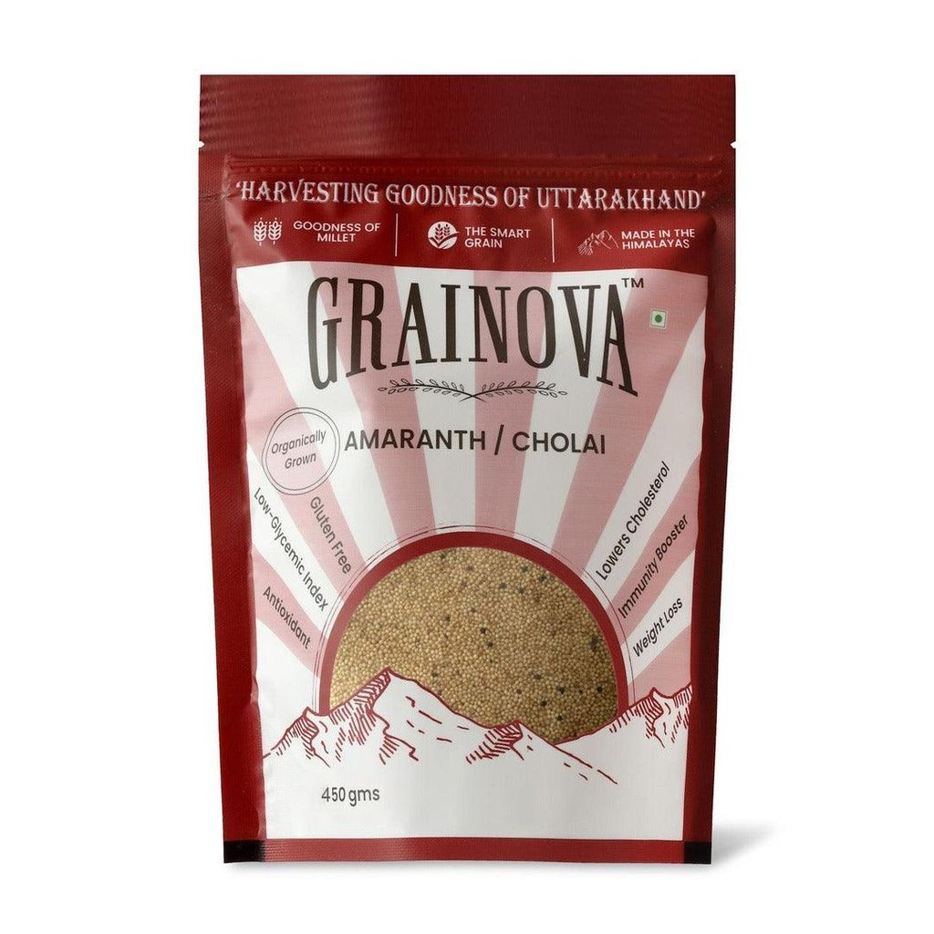 GRAINOVA Amaranth Millet Grains | Amaranth Millet 500gm | Rajgira | Cholai