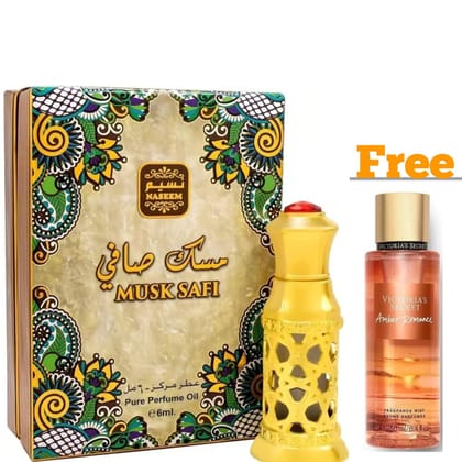 Musk Safi by Naseem Perfume Oil – 6mL Attar (Unisex Pure Musk Scent)