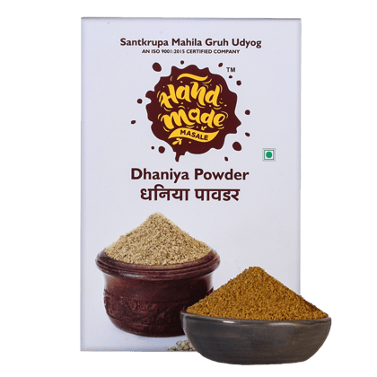 Handmade Masale Coriander Powder / Dhaniya Powder | Freshly Ground Coriander Powder | 100% Natural and Pure | No Additives or Preservatives | Gluten-Free | Vegan