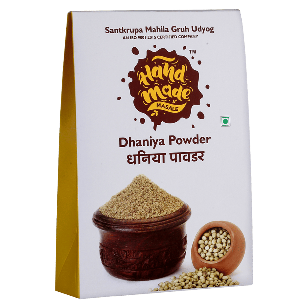 Handmade Masale Coriander Powder / Dhaniya Powder | Freshly Ground Coriander Powder | 100% Natural and Pure | No Additives or Preservatives | Gluten-Free | Vegan