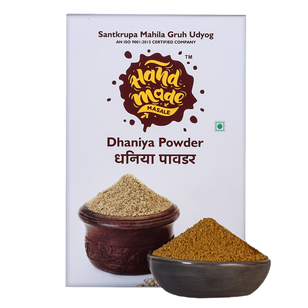 Handmade Masale Coriander Powder / Dhaniya Powder | Freshly Ground Coriander Powder | 100% Natural and Pure | No Additives or Preservatives | Gluten-Free | Vegan