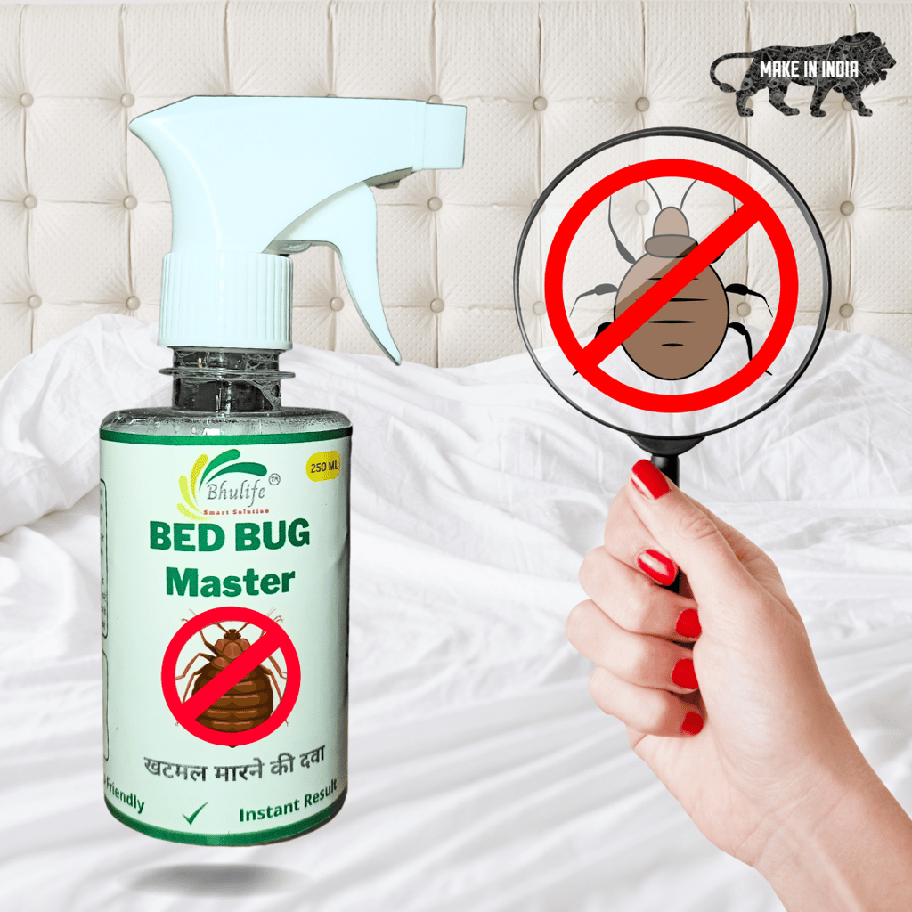 BHULIFE ECO FRIENDLY BED BUG SPRAY 250MLx1 | STRONG BEDBUG KILLER SPRAY NO CHEMICALS  (250 ml)