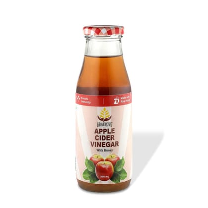 GRAINOVA Apple Cider Vinegar | Organic Apple Cider Vinegar | Pure Himalayan ACV