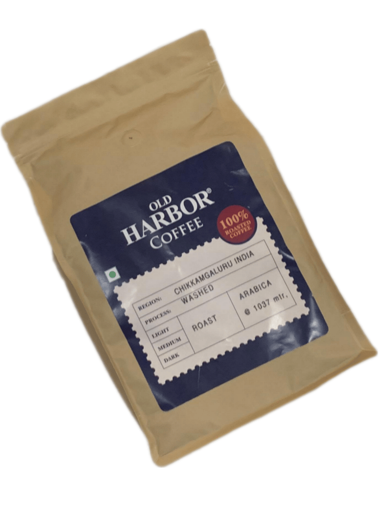 OLD HARBOR ROASTED COFFEE BEANS 1 kg|Medium Dark Roast | Espresso Grind | Freshly Roasted Beans