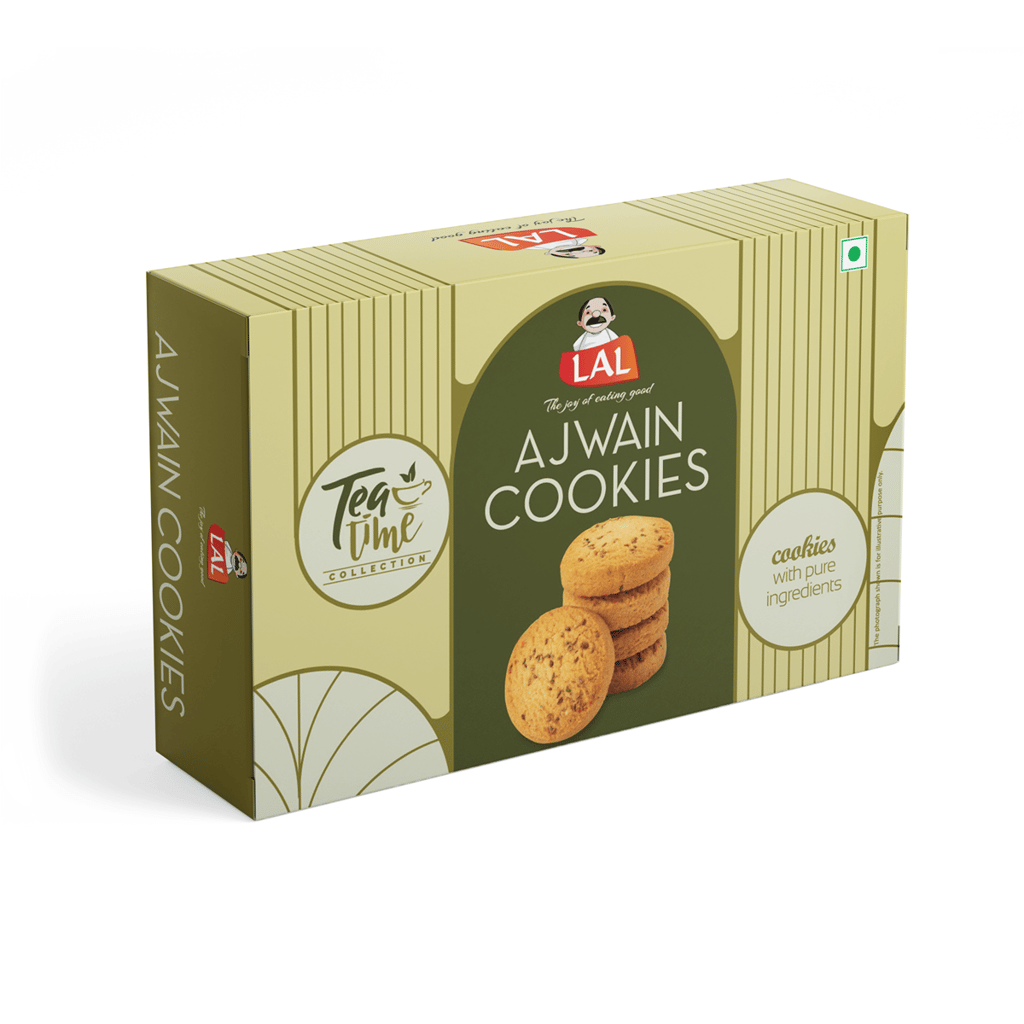 Lal SWEETS Ajwain Cookies - 400GM