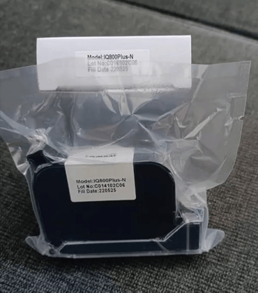 General IQ800 Plus N  Black Solvent Printer Ink Cartridge, 12.7mm, Black Solvent Ink Cartridge