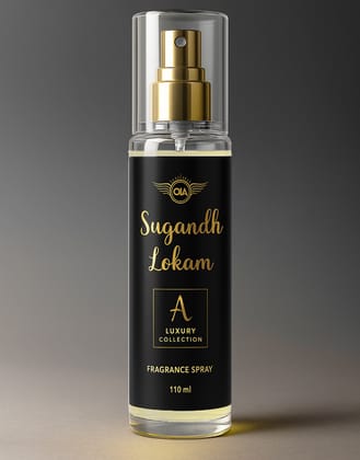  "Sugandh Lokam Luxury Collection Fragrance Spray - 110ml"