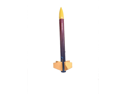 Parasu  Single Stage (Yellow ) Model Rocket Kit with Parachute Recovery