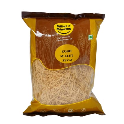 MilletnMinutes Kodo Millet Sevai (Vermicelli) – Gluten-Free & High-Fiber Traditional Millet Noodles 360g Pack of 2