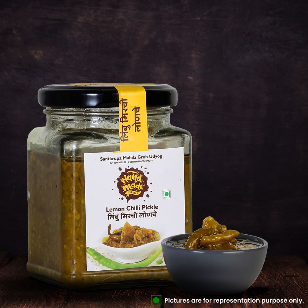 Handmade Masale Lemon Chilli Pickle