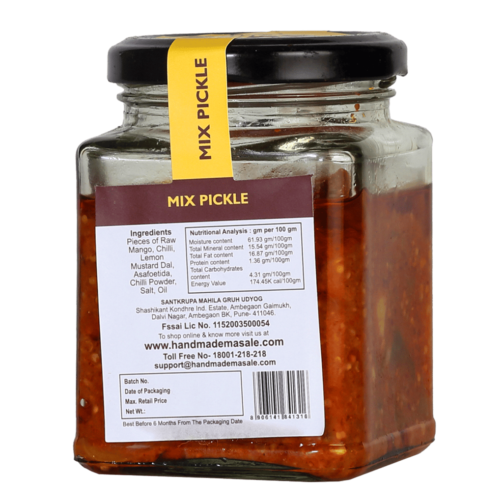 Handmade Masale Mix Pickle